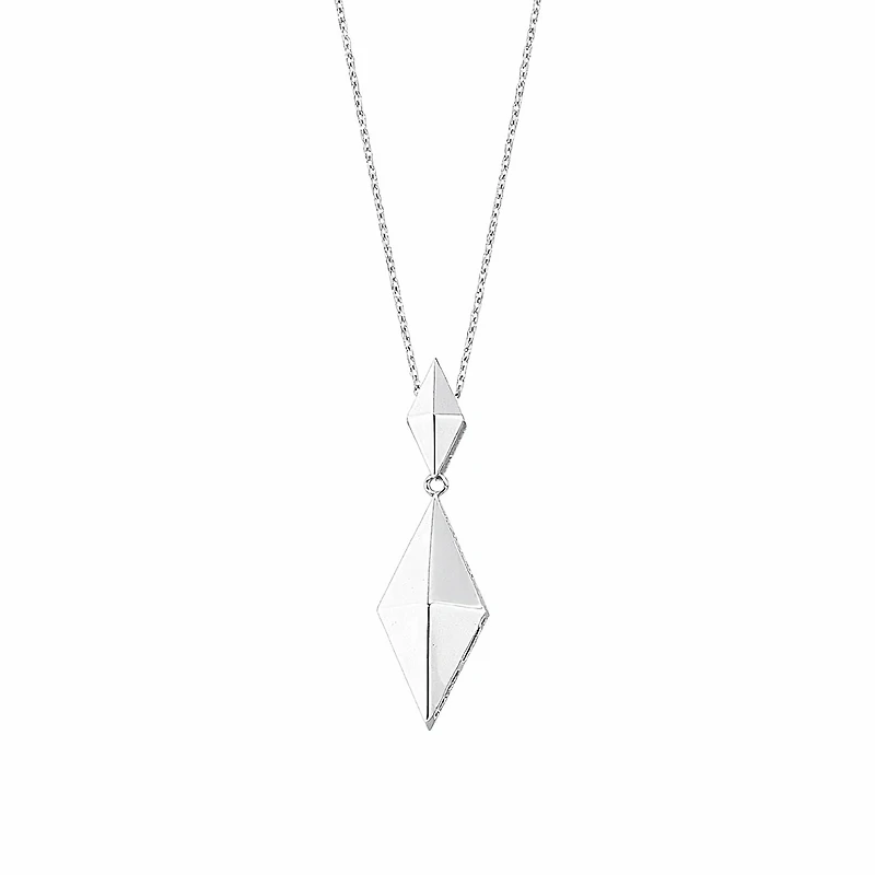 Rhombus Pendant Necklace