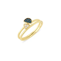 Luminous Duo Stacking Ring