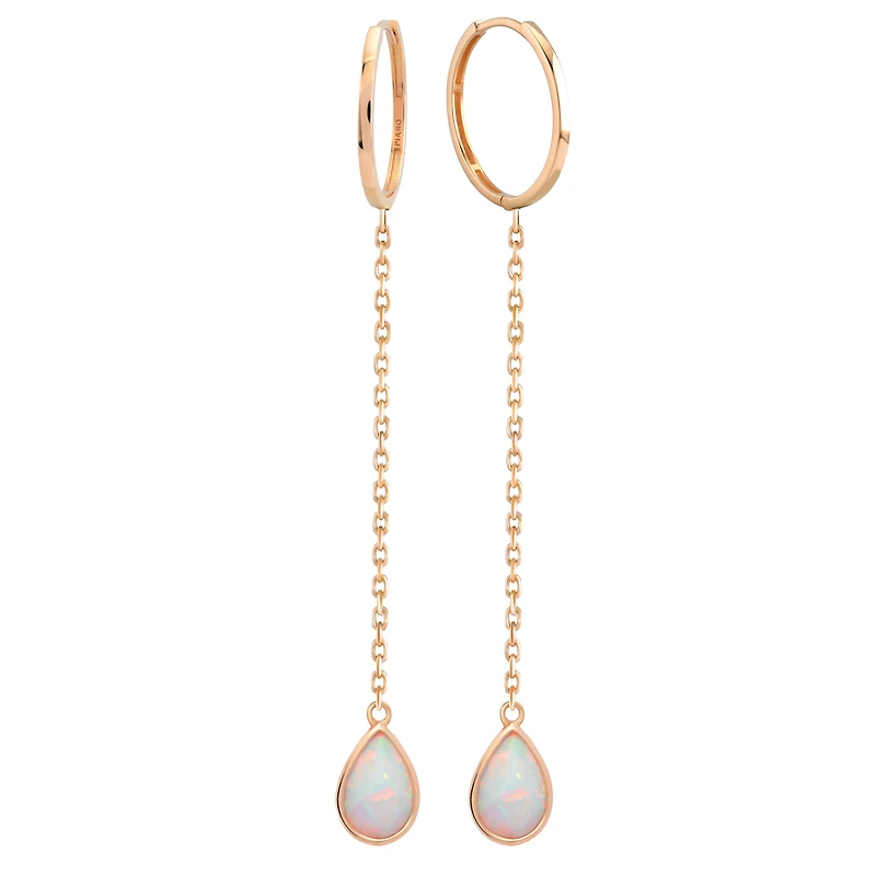 Pending Opal Hoops