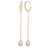 Pending Opal Hoops