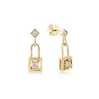 Locked Love Earrings