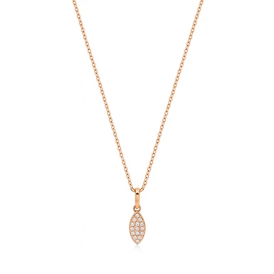 Drop Leaf Necklace