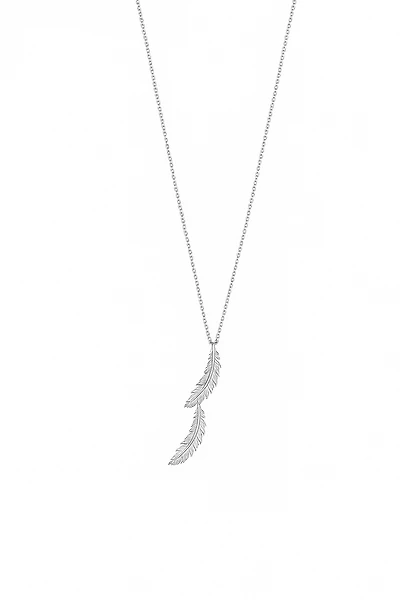 Double Feather Pendant
