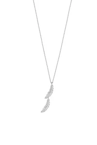 Double Feather Pendant