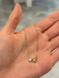 Double Spark Pendant