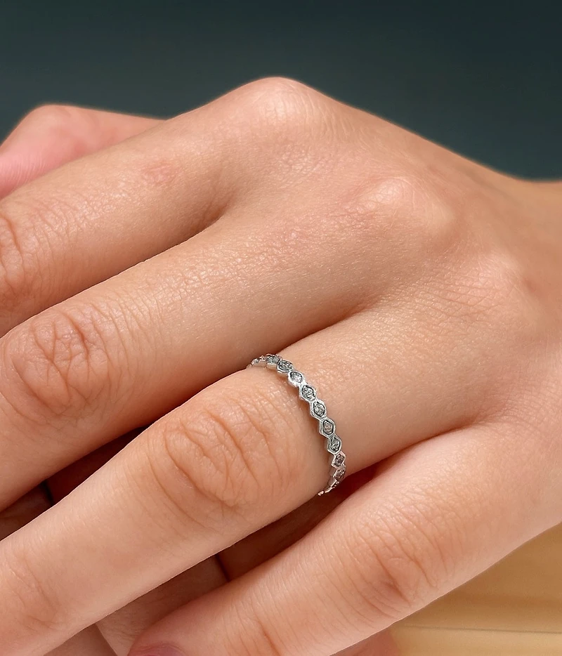 Sparkle Path Ring