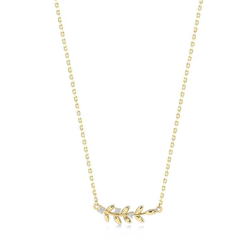 Evergreen Branch Necklace