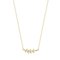 Evergreen Branch Necklace