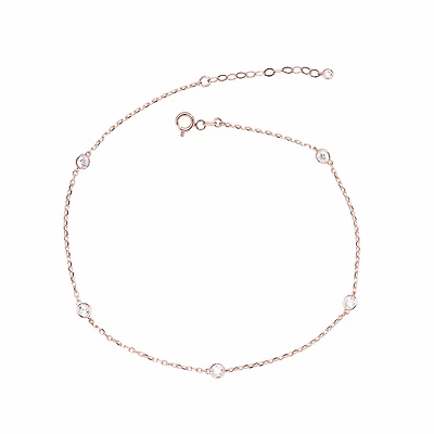 Lumière Diamond Station Anklet