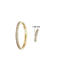 Sparkling Eternity Band Ring