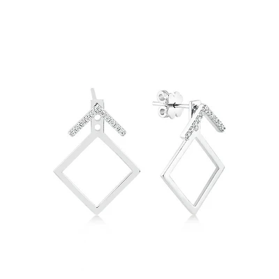 Elegant Angles Earring