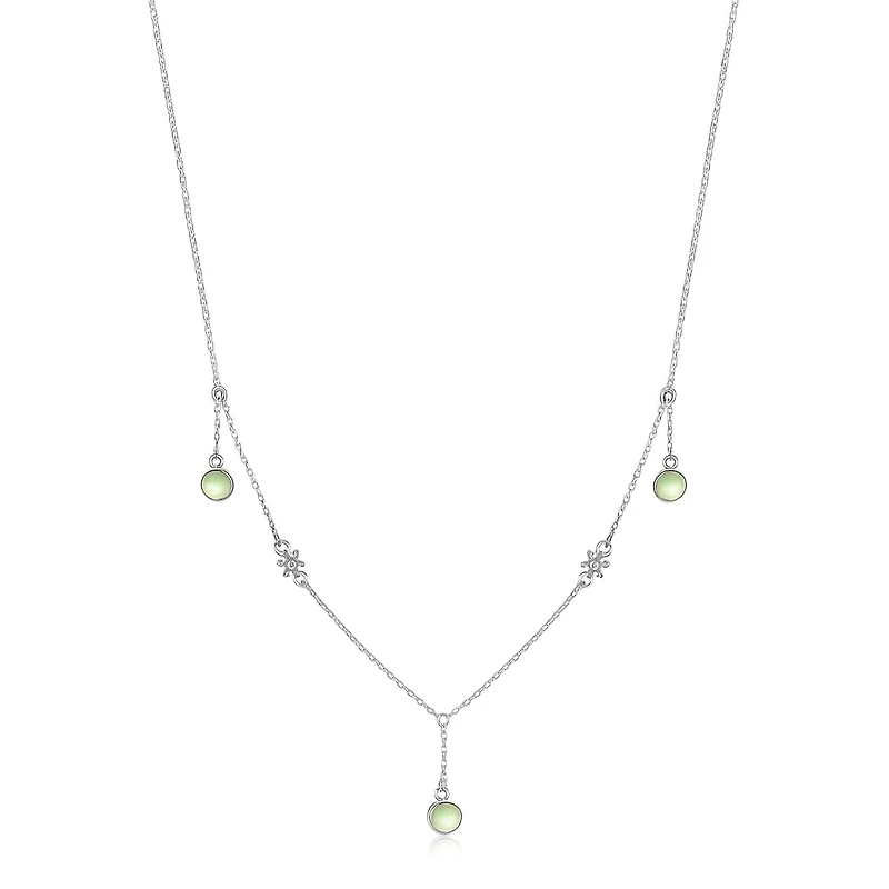 Green Cocktail Necklace