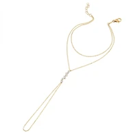 Diamond Drop Hand Chain