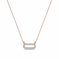 Link Pave Necklace
