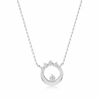 Serene Circle Necklace