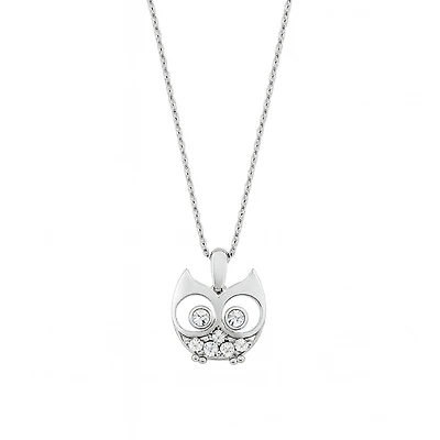Owl Glimmer Pendant