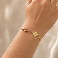 Trinity Harmony 18K Gold Bracelet
