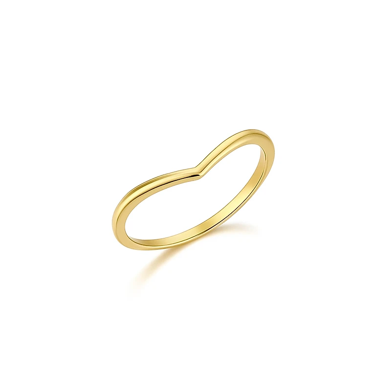 Simple Wishbone Ring