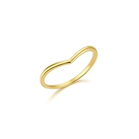 Simple Wishbone Ring