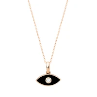 Enamel Evil Eye Pendant