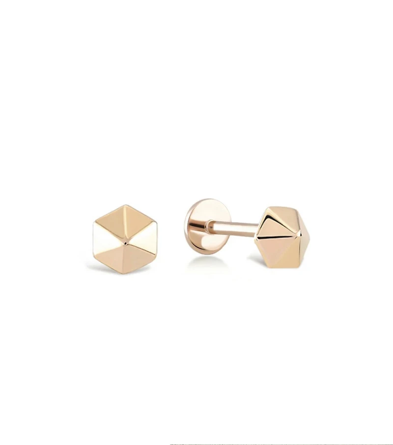 Hexagonal Piercing -Single
