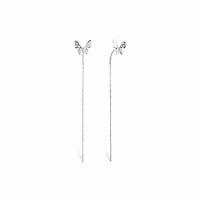 Butterfly Threader Earrings