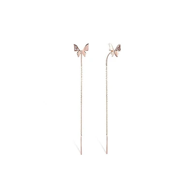 Butterfly Threader Earrings