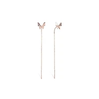 Butterfly Threader Earrings