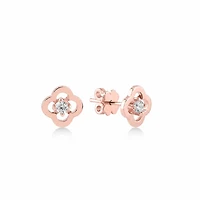 Dazzling Clover Earrings