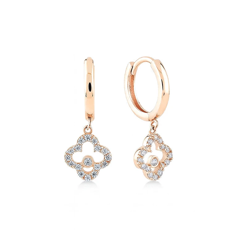 Shamrock Celestial Earrings