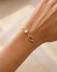 Solara 18K Two-Tone Gold Bracelet