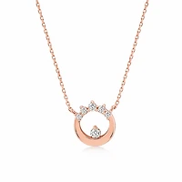 Serene Circle Necklace