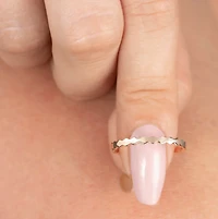 Wave Stacker Ring