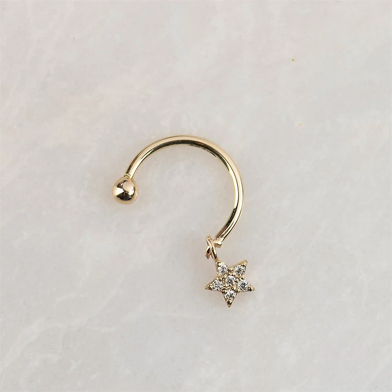 Dangling Star Piercing -Single
