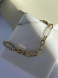 Gold Link Bracelet