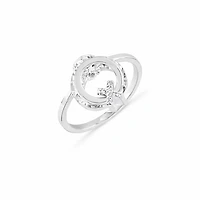 Floating Diamond Ring