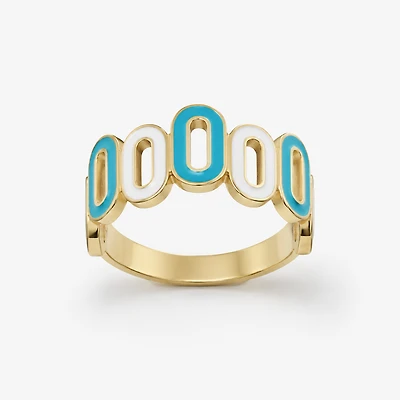 Mosaic Ring – Ocean