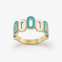 Mosaic Ring – Ocean