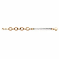 Liora Tri-Tone 18K Chain Bracelet