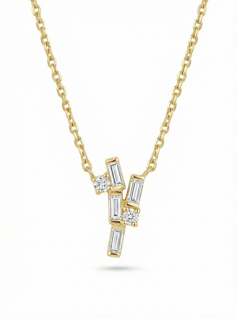 Nova Baguette Necklace