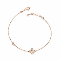 Shiny Clover Bracelet