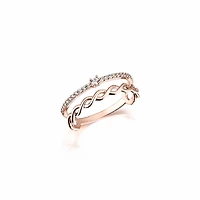 Diamond Twist Ring