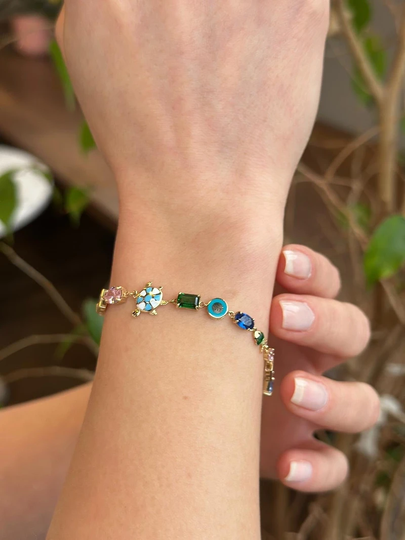 Pieces of the Ocean Bracelet