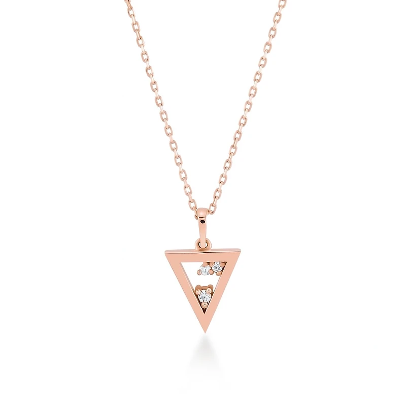 Starlight Triangle Necklace