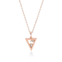Starlight Triangle Necklace