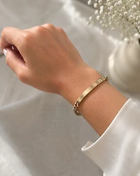 Engravable Bar Bracelet