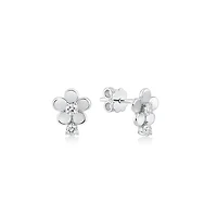 Flower & Dimond Earring