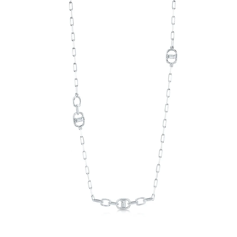 Emerald Link Lab Diamond Necklace