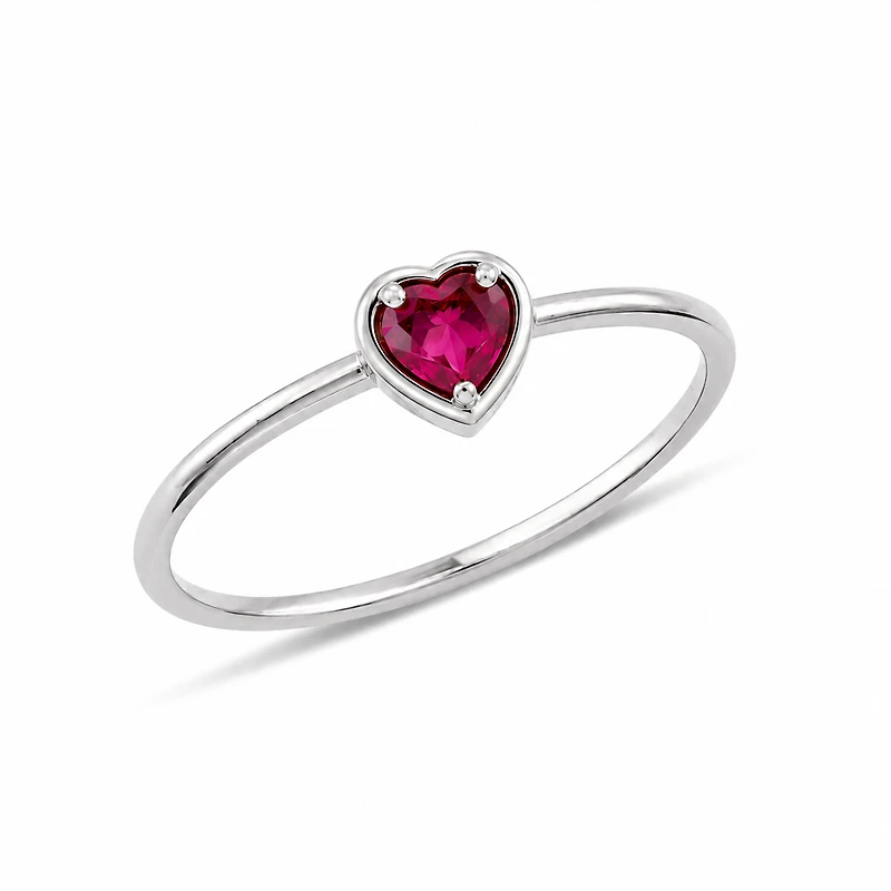Ruby Heart Ring