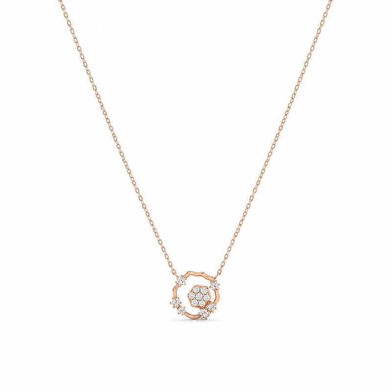 Halo Bloom Necklace